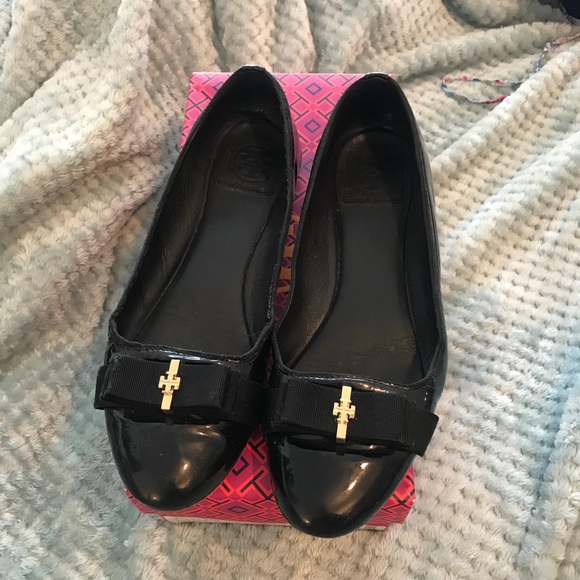 Tory Burch Shoes - •Tory Burch• Trudy Smoking Slippers